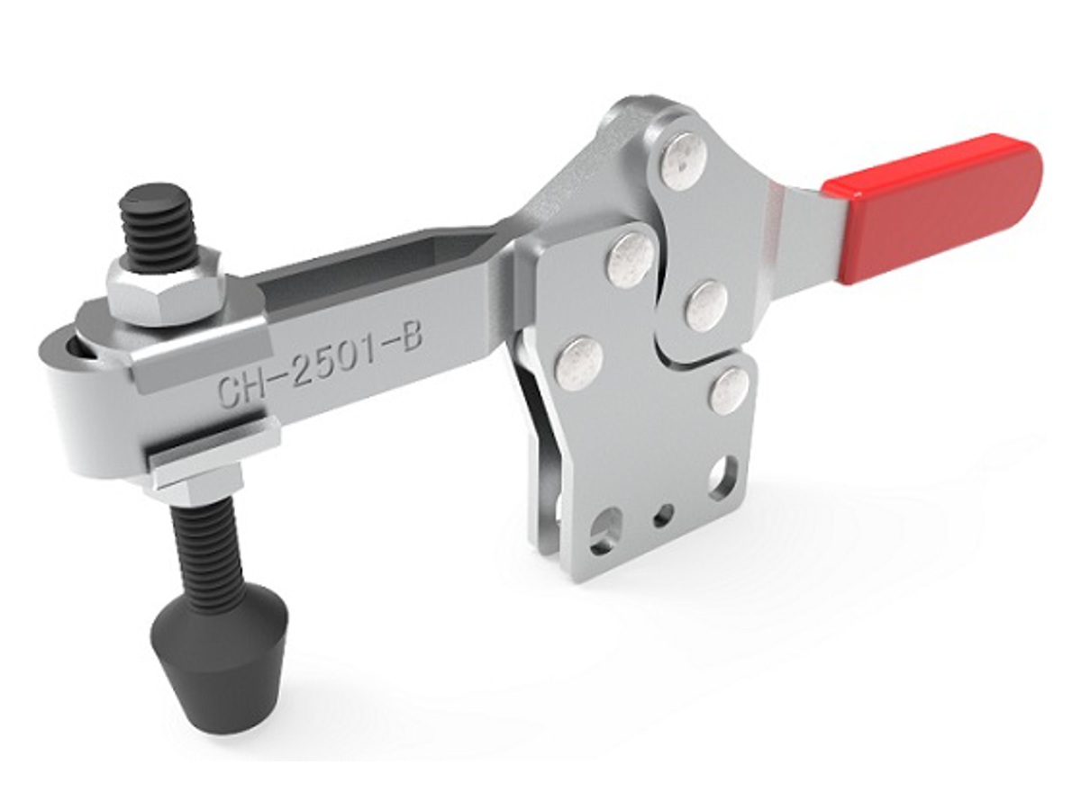Ganter Norm elementi regolabili leva di bloccaggio in acciaio con vite filettata, Nero, strukturmatt, GN 300.1 – 63 M8 – 16-SW